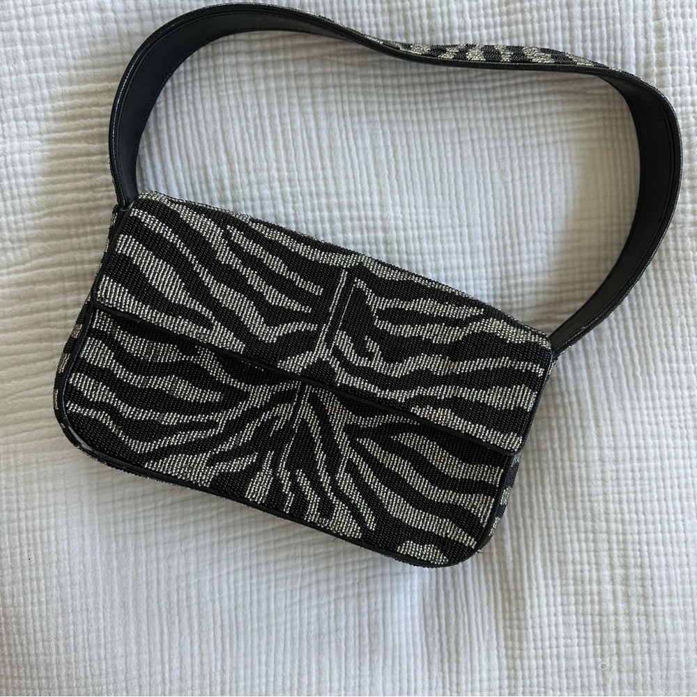 STAUD Zebra Tommy Bag